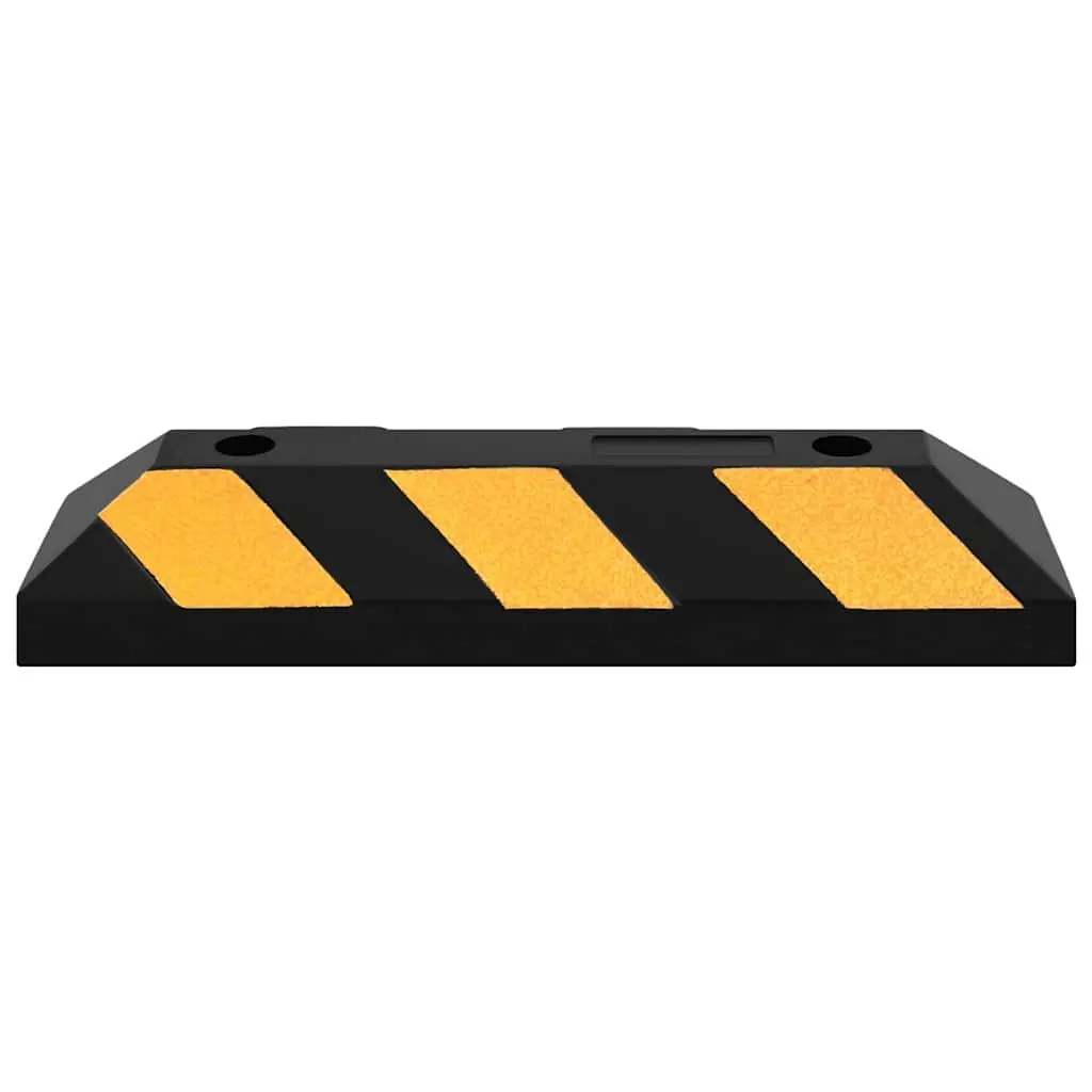 Reflective Rubber Parking Blocks