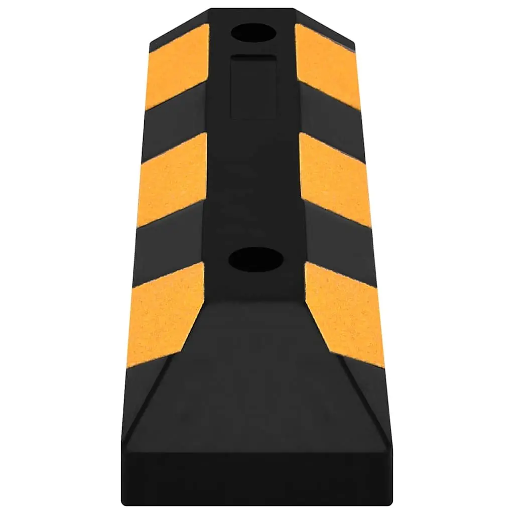 Reflective Rubber Parking Blocks