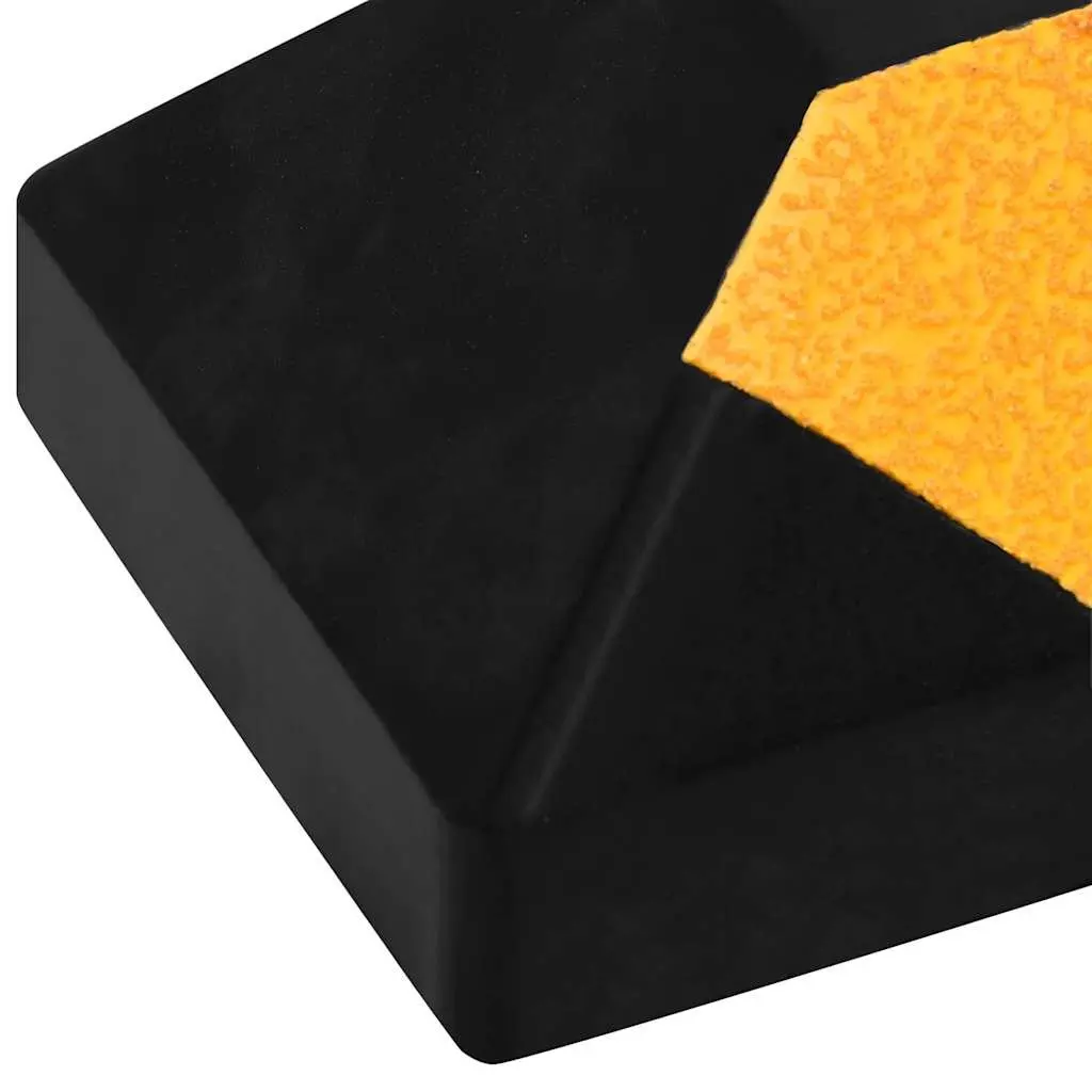 Reflective Rubber Parking Blocks