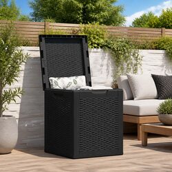 Garden Storage Box: 90L Capacity, UV-Resistant Design