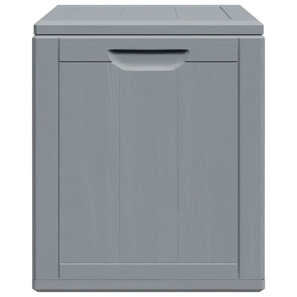 Garden Storage Box Outdoor 90L Grey Weatherproof Container