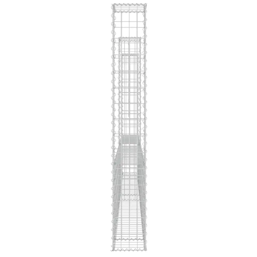U-Shape Gabion Basket with Posts