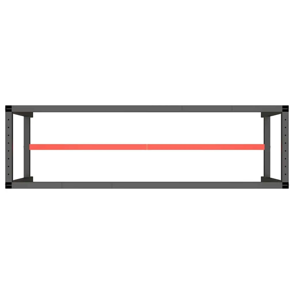 Metal Work Bench Frame for Workshop 170x50x79cm