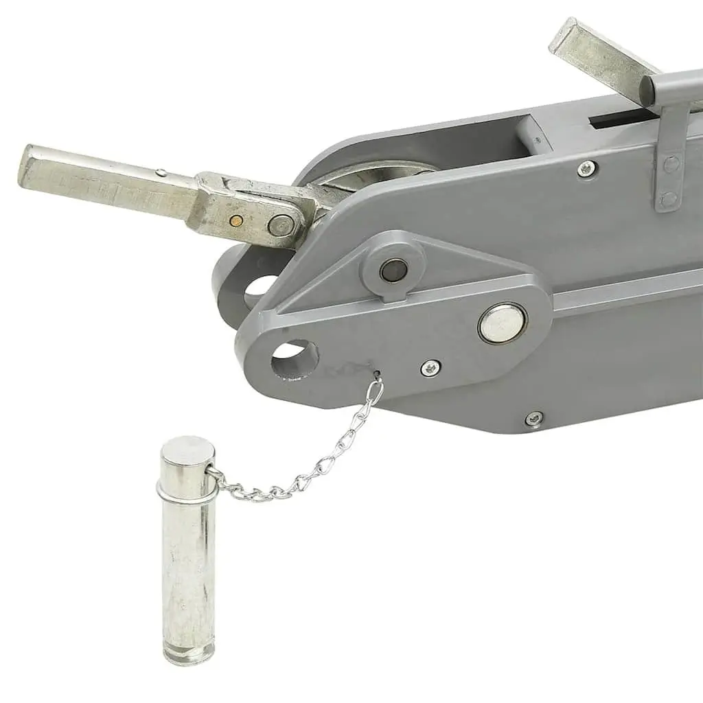 Hand Winch 3200kg Portable Manual Pulling Hoist Telescopic Handle Operation