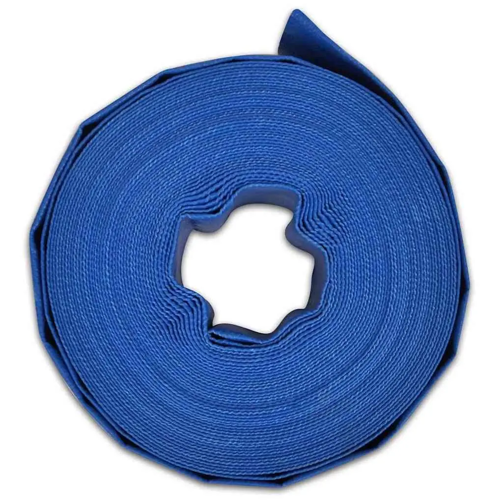 Flat Hose 50 m 1.5" PVC for Water Use
