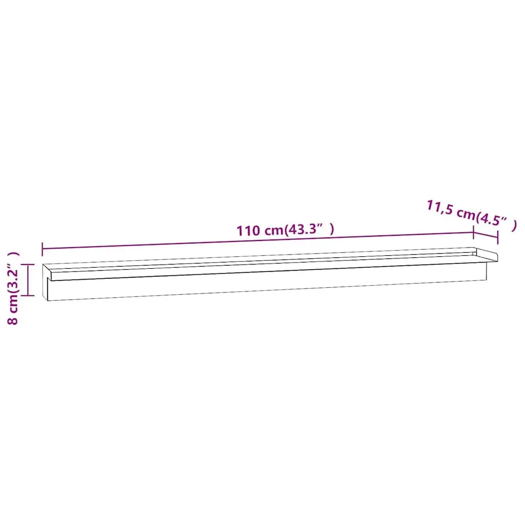 110cm Rectangular Water Fountain for Pools and Ponds