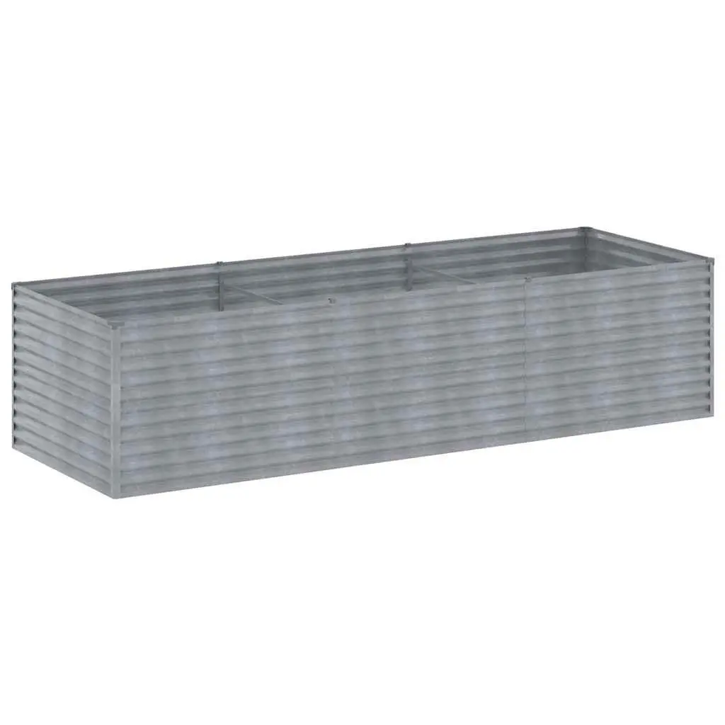 Garden Raised Bed Planter 290x100x69 cm Corten Steel Brown Outdoor Flower Box