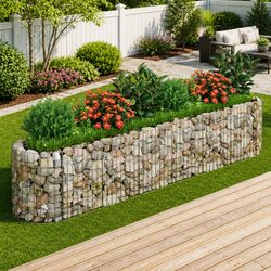 Specifications for Gabion Garden Border Planter