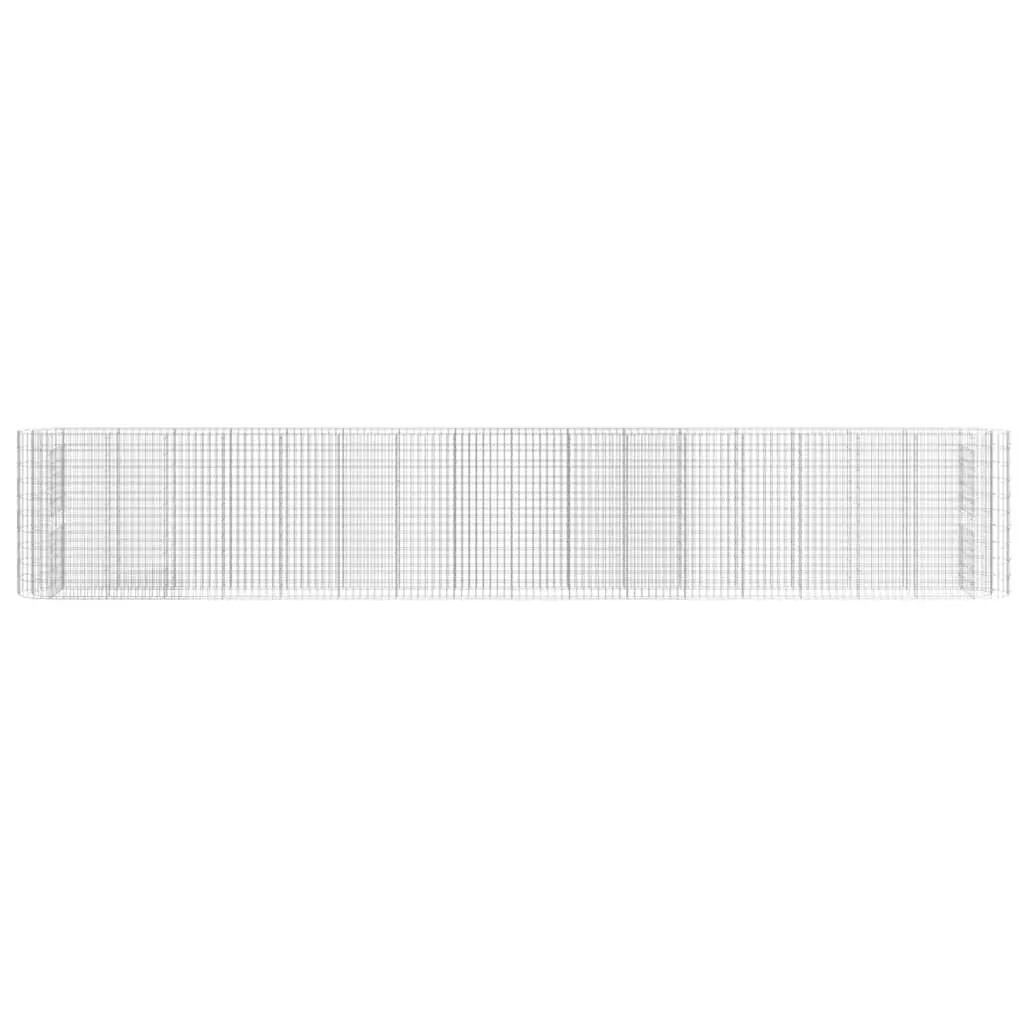 Gabion Raised Bed Garden Planter 610x50x100cm