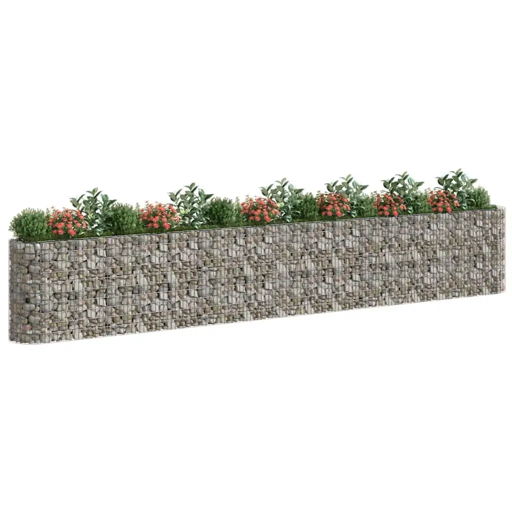 Gabion Raised Bed Garden Planter 610x50x100cm