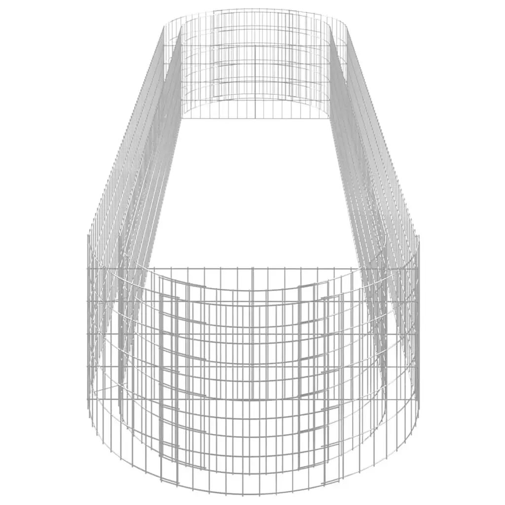 Gabion Raised Bed Garden Planter Outdoor 400x100x50cm