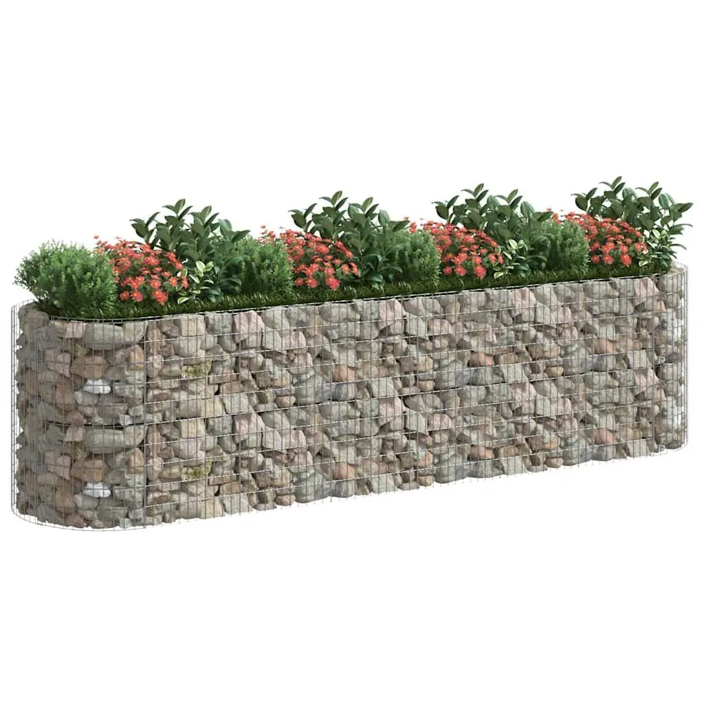 Gabion Raised Bed Garden Planter 400x100x100 cm