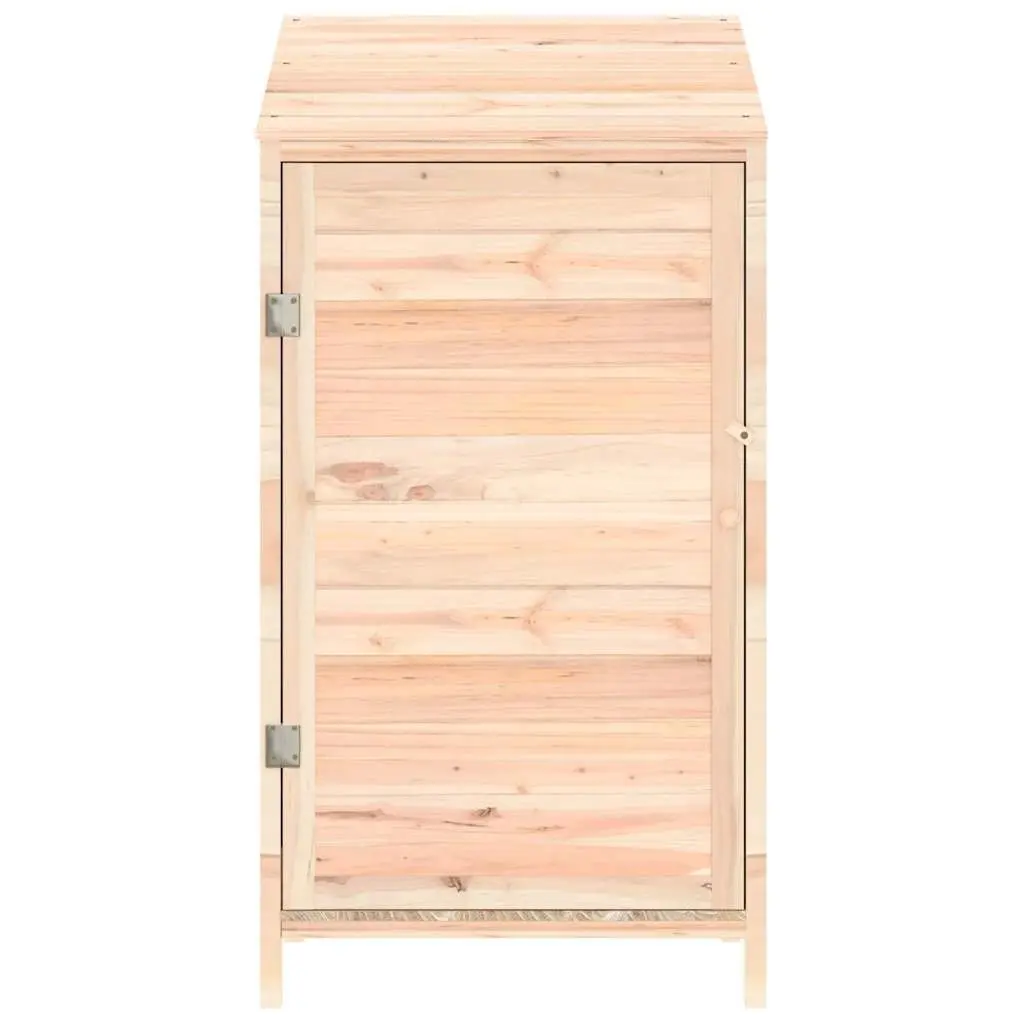 Garden Shed Outdoor Storage 55x52x112cm Solid Fir Wood