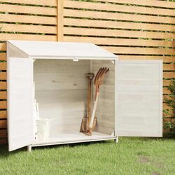 Garden Shed with Solid Fir Wood, 102x52x112 cm