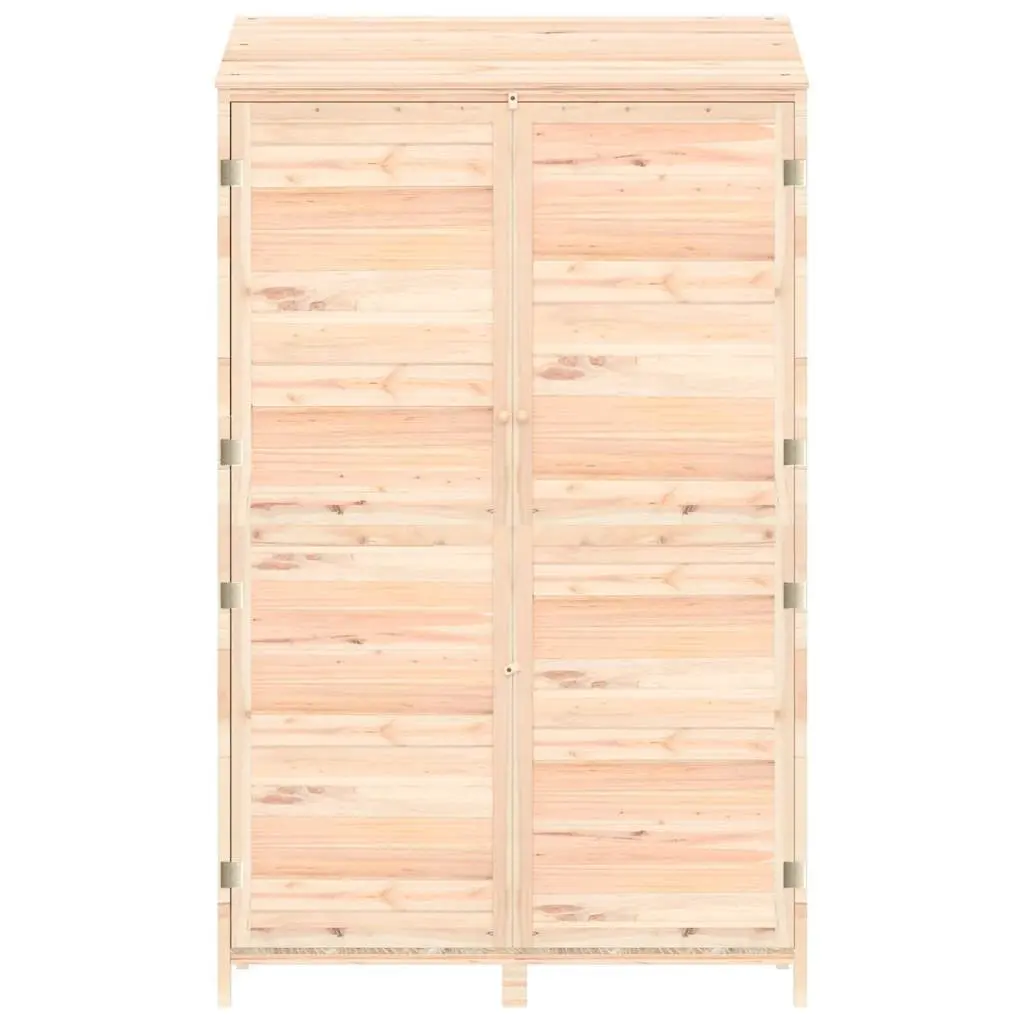 Garden Shed Outdoor Storage Wooden Structure 102x52x174.5 cm