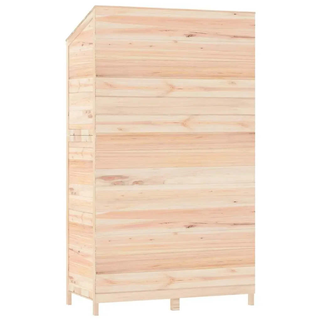 Garden Shed Outdoor Storage Wooden Structure 102x52x174.5 cm