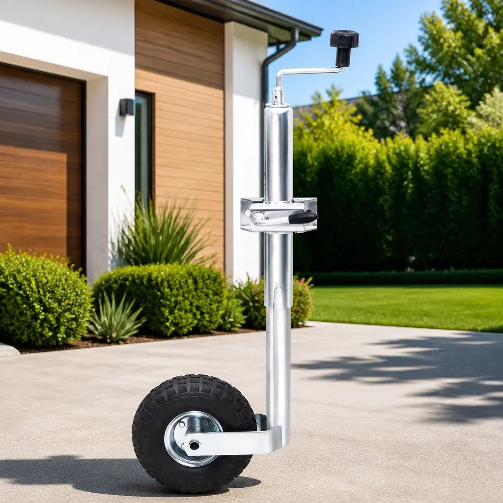 48mm Split Clamp Jockey Wheel with Adjustable Height