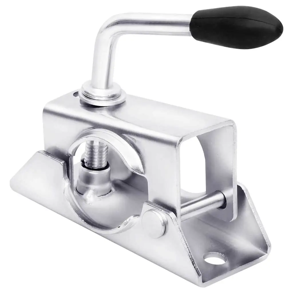 Jockey Wheel Clamp for Trailer Caravan 48mm Galvanised Steel