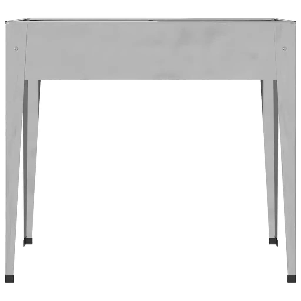 Garden Planter Raised Bed Outdoor 100.5x40.5x90cm Galvanised Steel