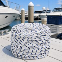 Specifications of 10mm 100m Polypropylene Braided Rope