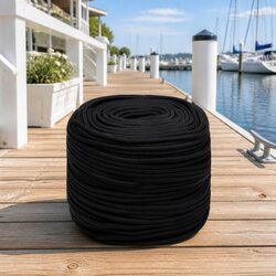 Specifications of Black Polypropylene Boat Rope 50m