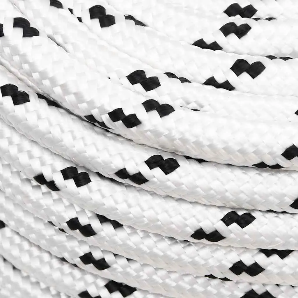 Braided Polyester Rope 100m Long, 12mm Thick