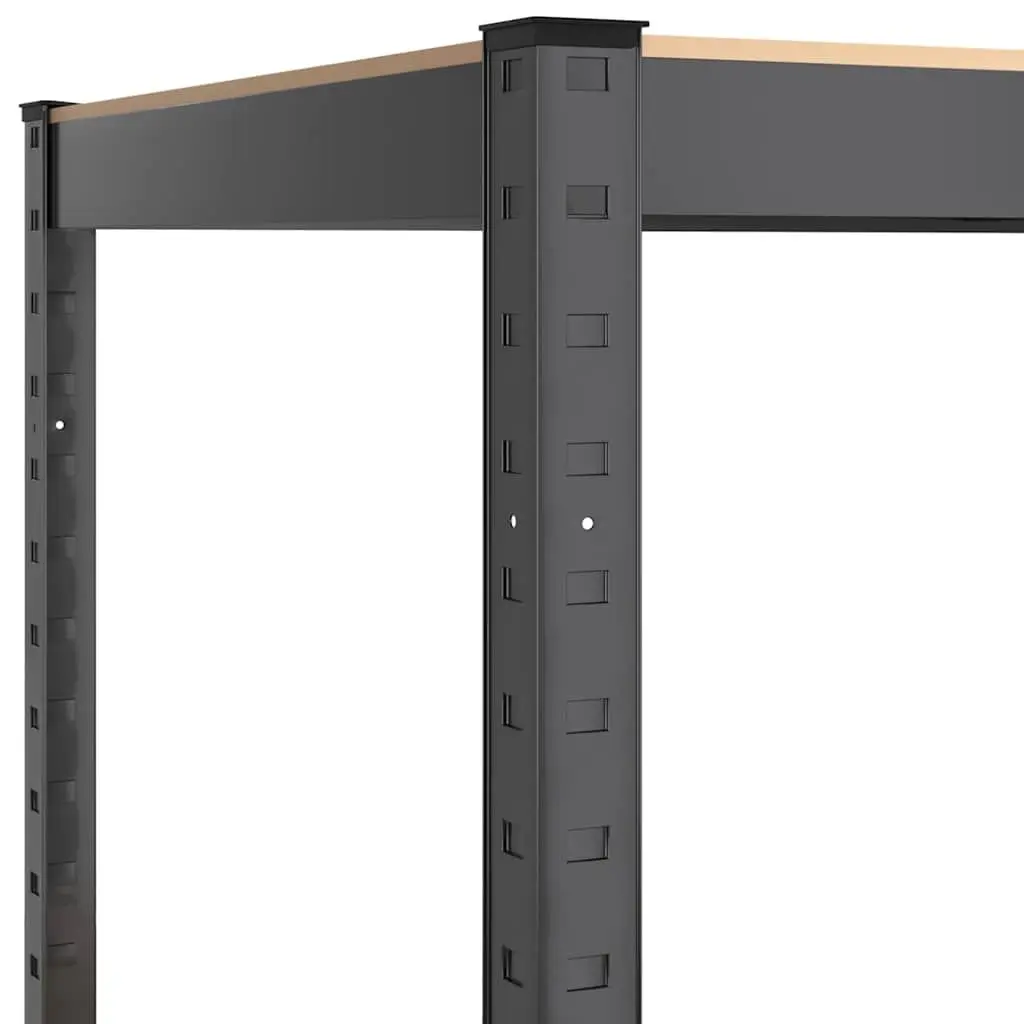 Industrial Storage Shelves 5-Layer Shelving Unit Anthracite Steel Engineered