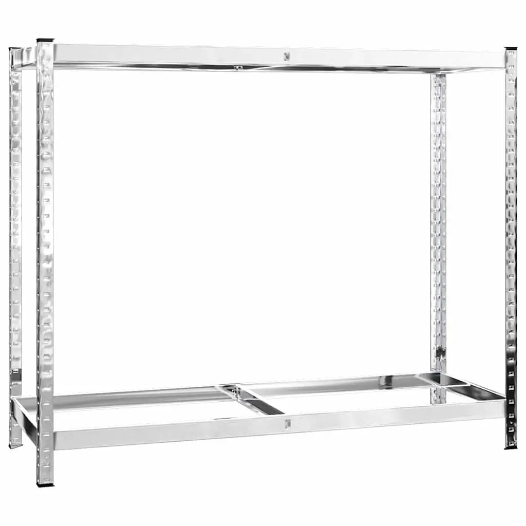 2-Layer Tire Racks Industrial Storage Shelving Steel Frame Garage Organization