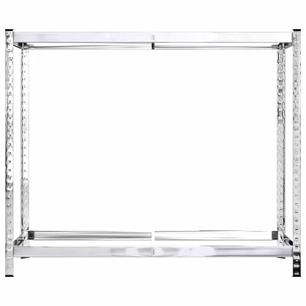 2-Layer Tire Racks Industrial Storage Shelving Steel Frame Garage Organization