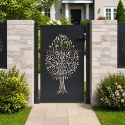 Specifications of Anthracite Garden Gate 100x125cm Steel