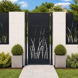 Dimensions and Details of the Garden Gate: 100x175 cm