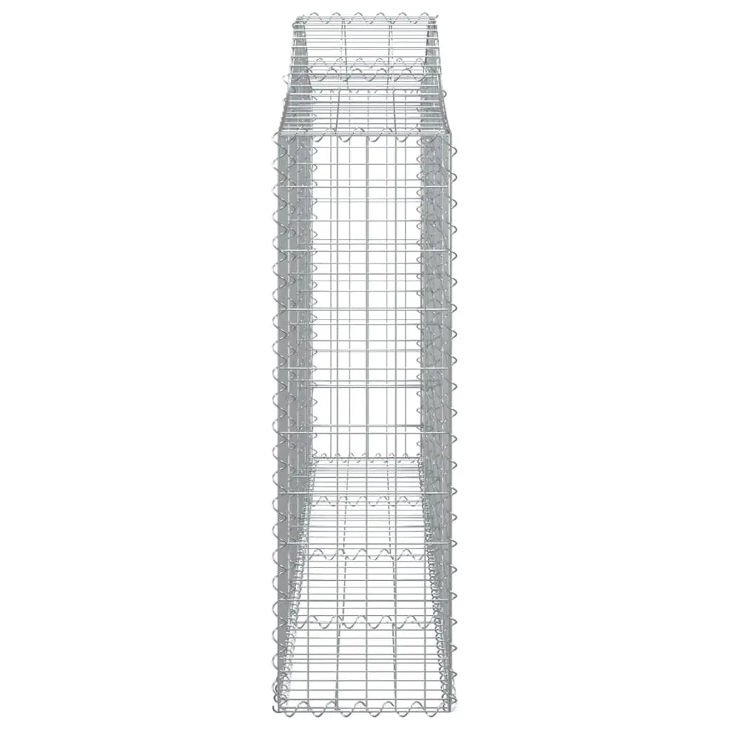 Arched Gabion Basket Garden Barrier