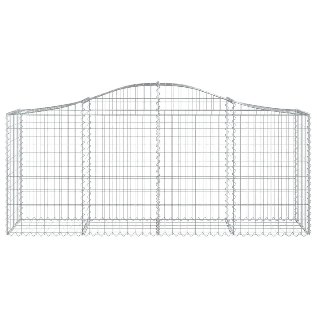 Arched Gabion Basket 200x50x80/100 cm