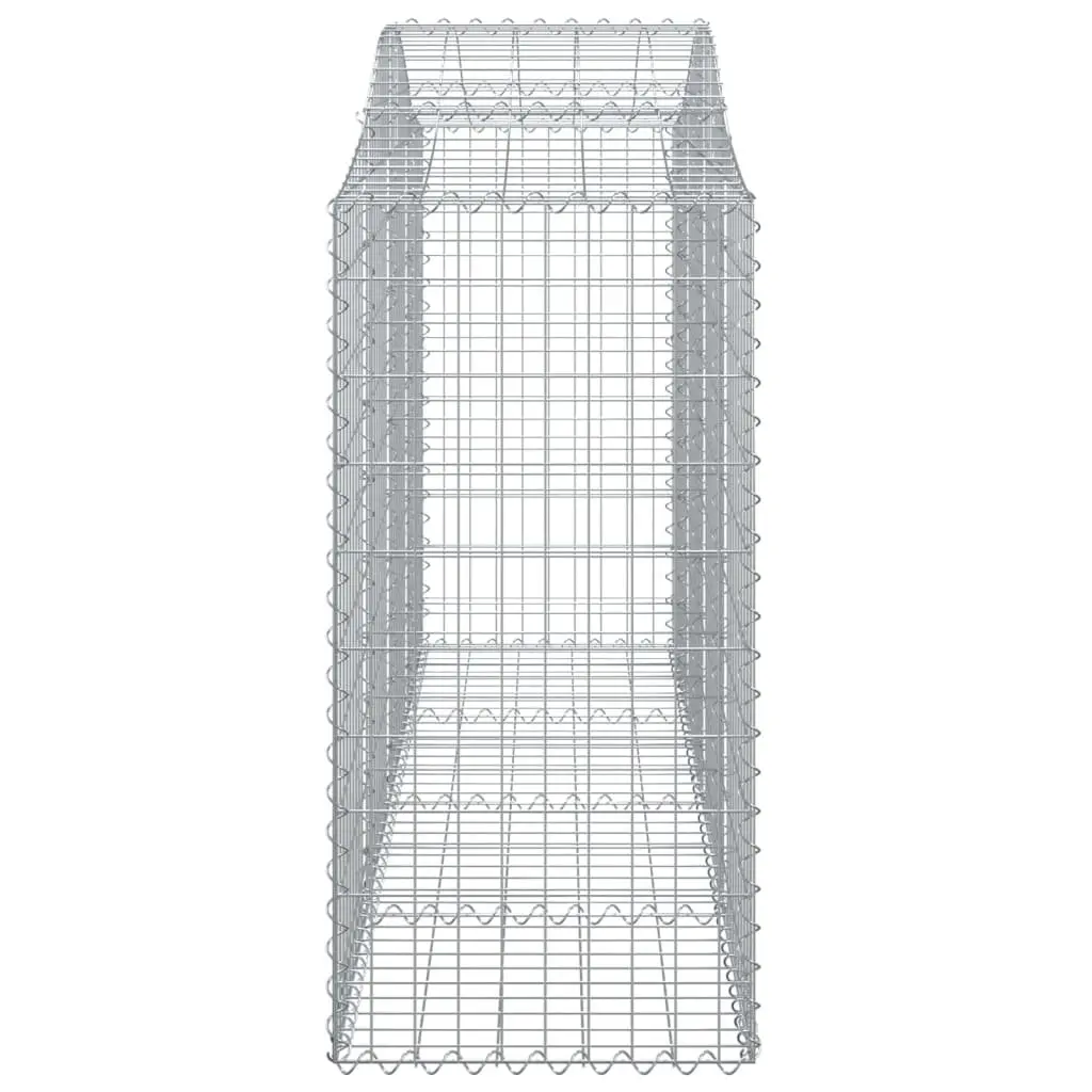 Arched Gabion Basket Garden Barrier Outdoor Planter 200 x 50 x 120140 cm
