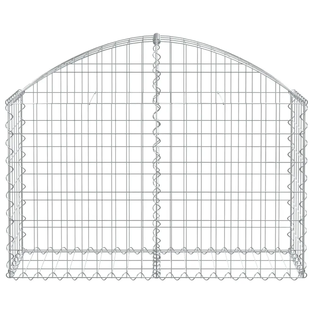 Gabion Basket Garden Barrier Outdoor Planter 100 x 30 x 60/80 cm