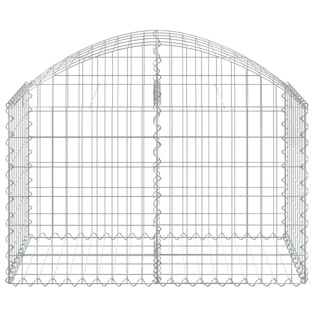 Arched Gabion Basket Garden Barrier Retaining Wall Decorative Outdoor Planter