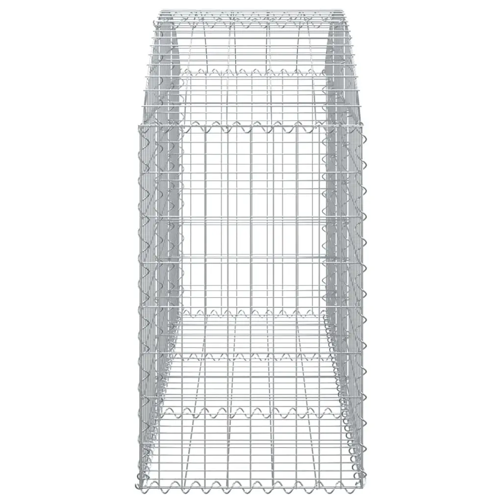 Arched Gabion Basket Garden Barrier Retaining Wall Decorative Outdoor