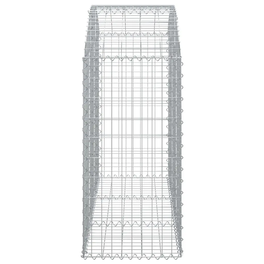Arched Gabion Basket Garden Barrier Outdoor 150 x 50 x 100120 cm