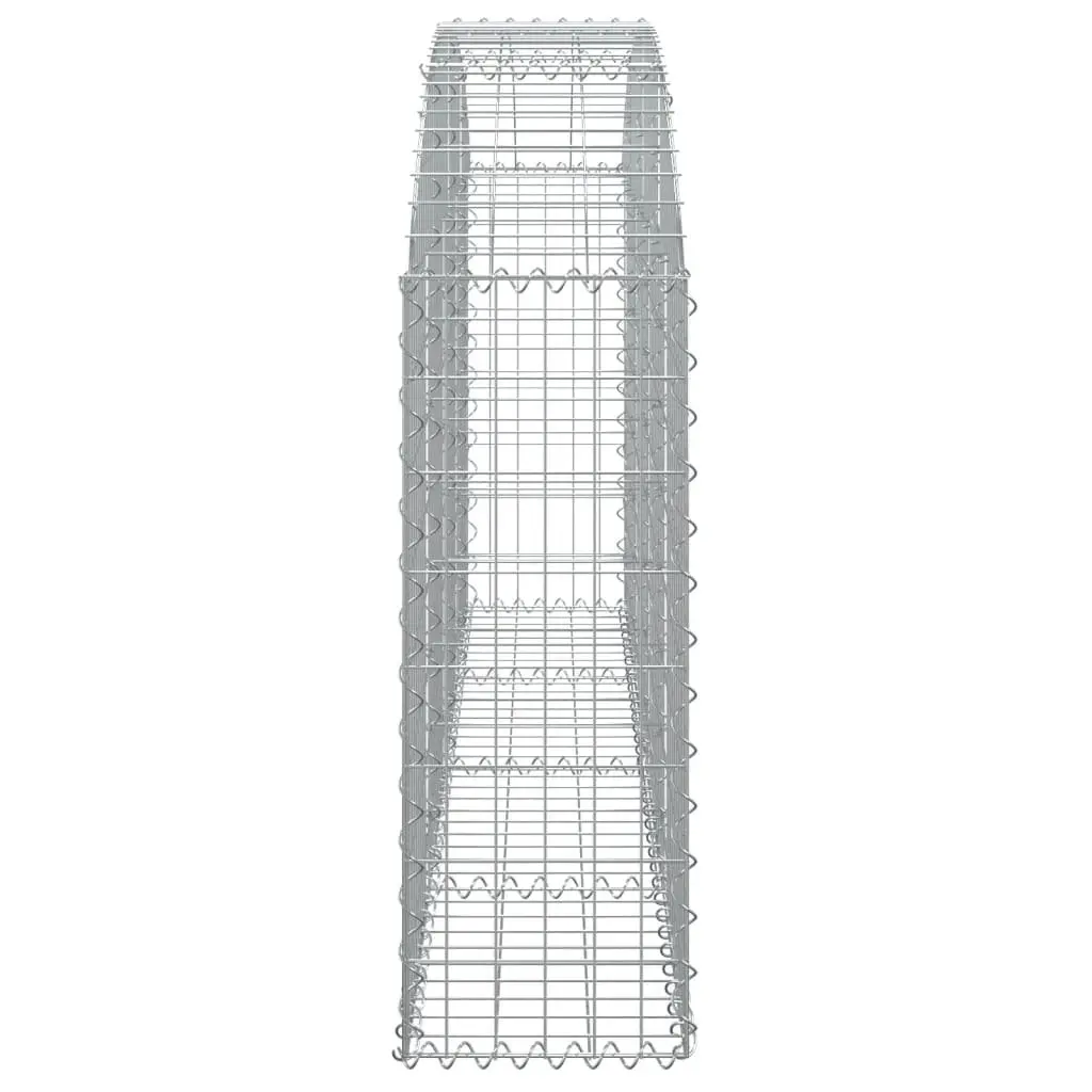 Arched Gabion Basket Garden Barrier