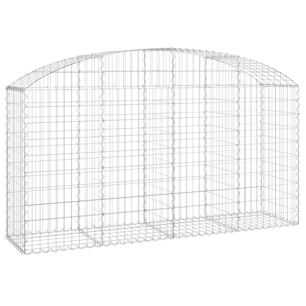 Gabion Basket Garden Barrier 200x50x100120 cm Decorative Retaining Wall