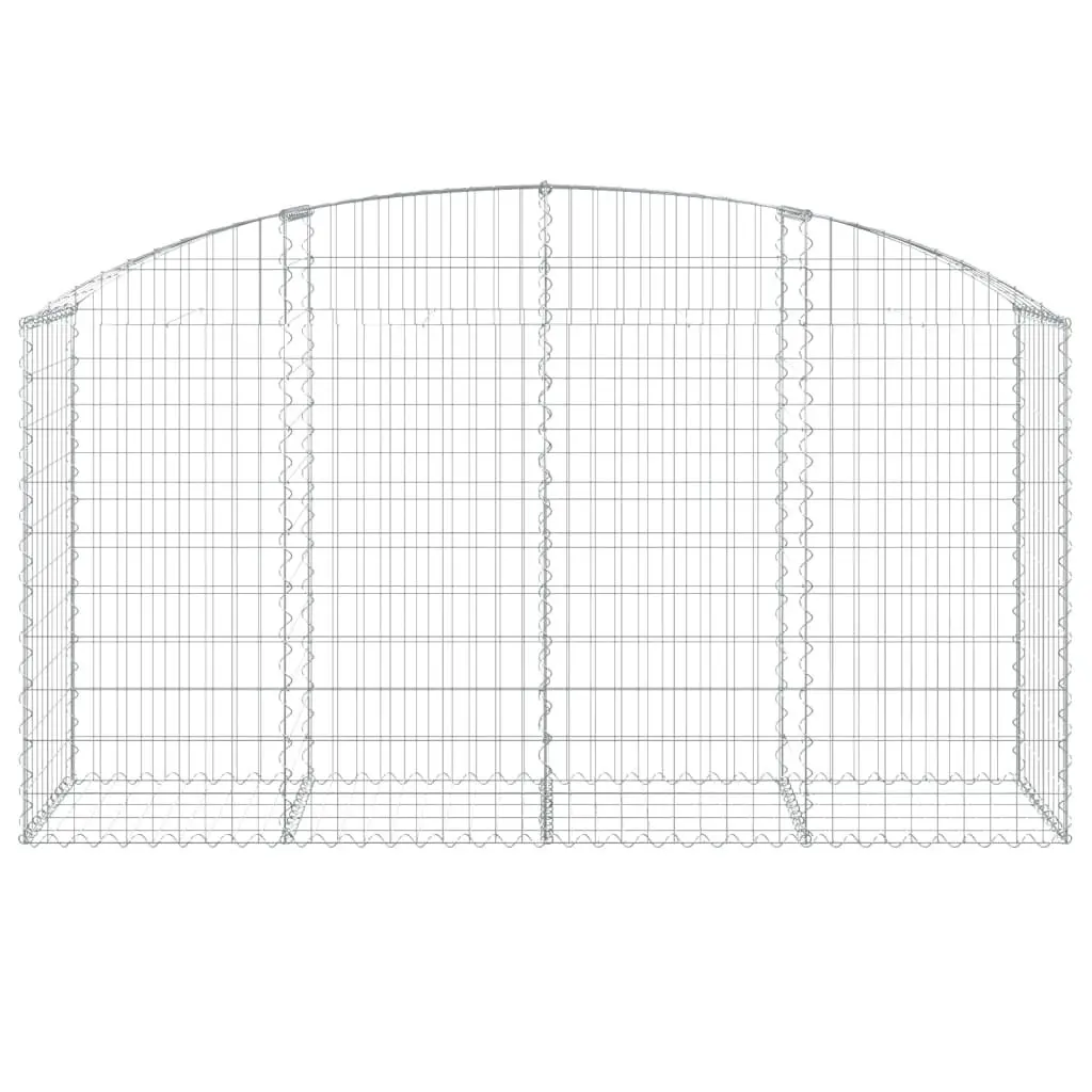 Gabion Basket Garden Barrier 200x50x100120 cm Decorative Retaining Wall