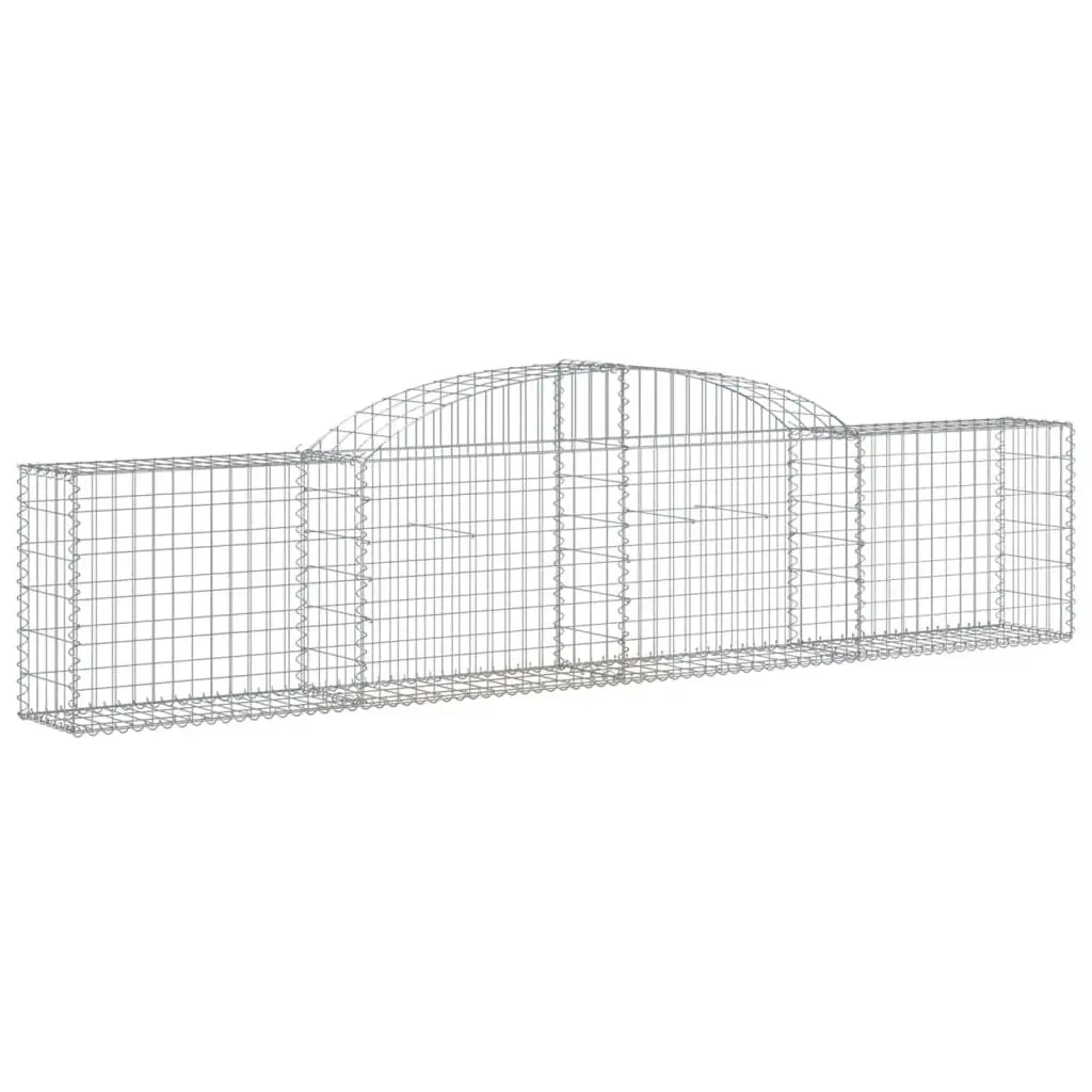 Arched Gabion Basket Garden Barrier Retaining Wall Outdoor Decorative Cage