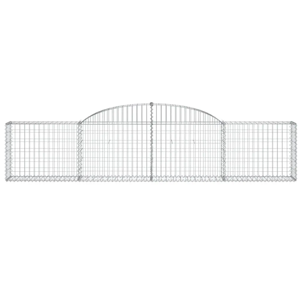 Arched Gabion Basket Garden Barrier Retaining Wall Outdoor Decorative Cage