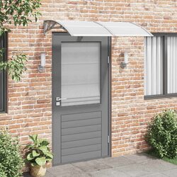 150x75cm Grey Door Canopy with Polycarbonate Sheets
