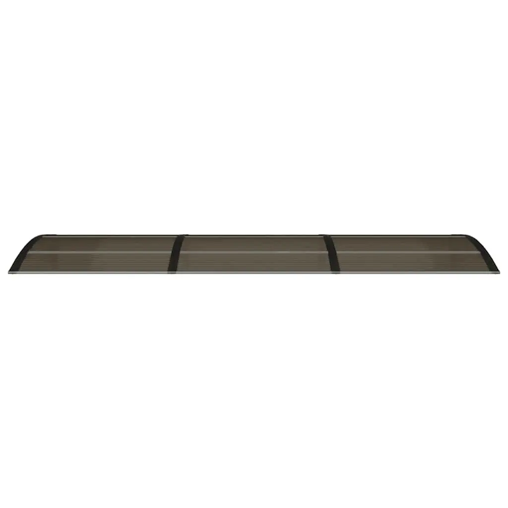 Door Canopy 300x75 cm Black Awning