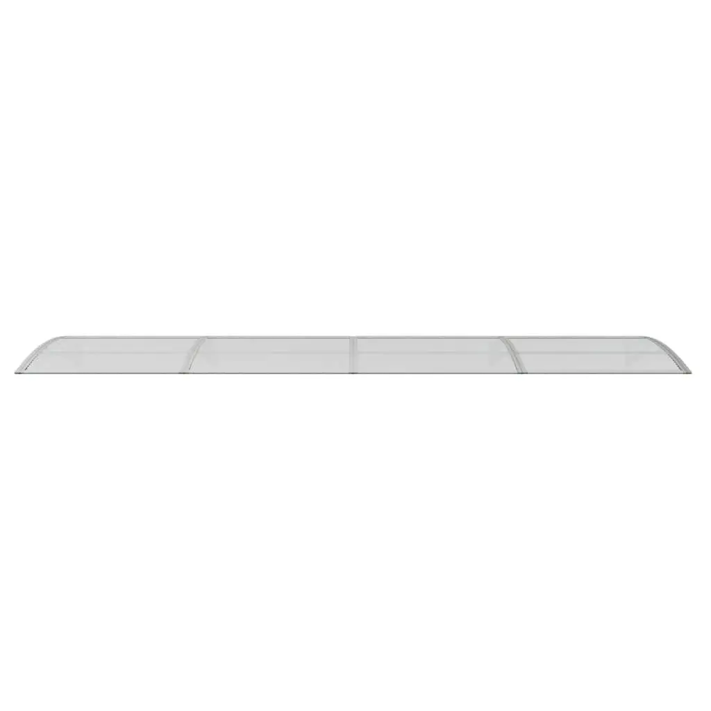 Grey Door Canopy 400x100cm Polycarbonate