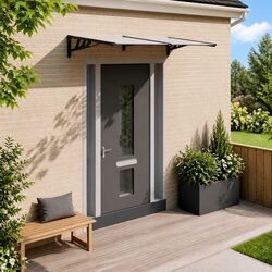 Weather-Resistant Door Canopy 199x90cm Specifications