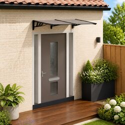 Polycarbonate Door Canopy 152.5x90cm – Specs Inside