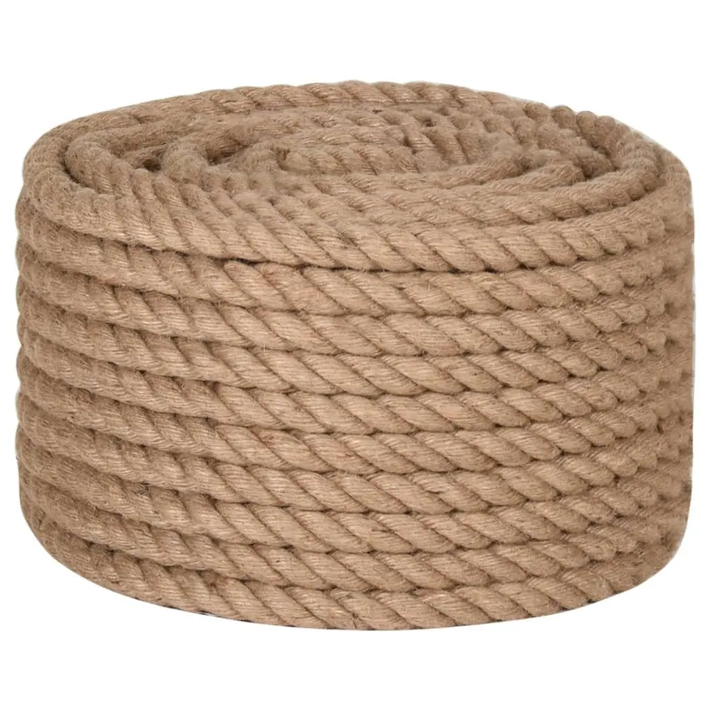Natural Jute Rope 1mm Brown Tossa Twine Cord for Crafts Gardening Decor Packing