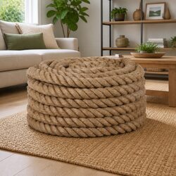 Jute Twine 10m x 30mm Brown Natural Rope for Bundling